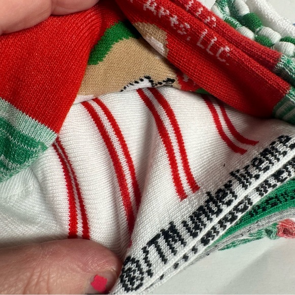 New Christmas themed holiday socks. 9 pairs of trainer socks. - Picture 4 of 12
